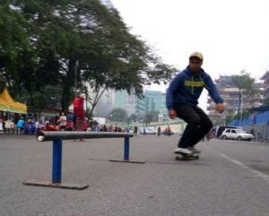 Penggemar Skateboard Medan Deklarasikan Merdeka Skateboard
