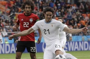 Gol Tunggal Gimenez di Menit Akhir Bawa Uruguay Tundukan Mesir 1-0