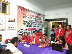 Berkas 2 Incumbent dari 50 Nama Bacaleg Diterima KPU Medan, Acil Lubis : DPK PKP Indonesia Medan Optimis Satu Fraksi