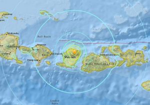 Lombok Kembali di Guncang Gempa 7 SR, Tidak Berpotensi Tsunami