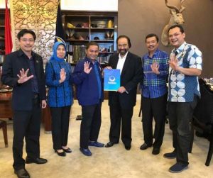 Keluar Dari Hanura, Mantan Wagubsu dan Bupati Tapteng Bergabung ke Nasdem
