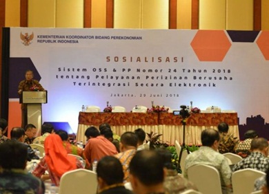PP No 24 Tahun 2018 Ditetapkan, Izin Berusaha Akan Melalui Proses OSS