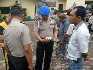Tingkatkan Disiplin, Provost Polrestabes Medan Periksa Personil Polsek Medan Baru