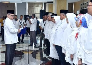 Lantik Babinrohis Sumut, Pj Gubsu : Harus Bermanfaat Bagi Masyarakat