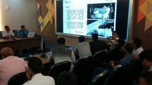 Avsec Bandara Kualanamu Sosialisasikan Penggunaan Ruangan Penyerahan dan Pengambilan Senjata Api