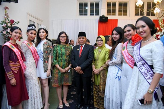 Tampilkan Tarian Dan Lagu Multi Etnik Sumut, Resepsi Kenegaraan HUT RI Pukau Perwakilan Negara Sahabat