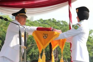 Peringatan HUT RI ke 73, Wali Kota Ajak Seluruh Pihak Bekerjasama Dalam Pembangunan