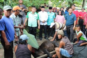 Sambut Idul Adha, Kecamatan Medan Selayang Sembelih 21 Hewan Kurban