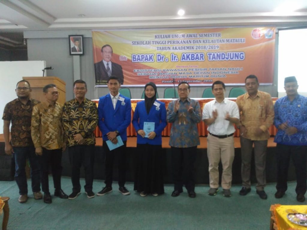 STPK Matauli Siapkan Generasi Poros Maritim, Ini Pesan Akbar Tanjung
