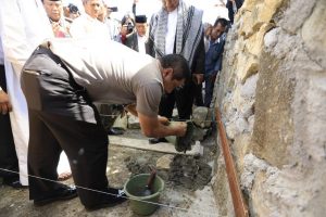 Kapoldasu Lakukan Peletakan Batu Pertama Masjid Jami’ Fastabiqul Khoirot Dan Tatap Muka Dengan Ribuan Nelayan Tradisional