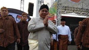 Prabowo Gunakan Filosofi Sapu Lidi Untuk Bersihkan Lawan