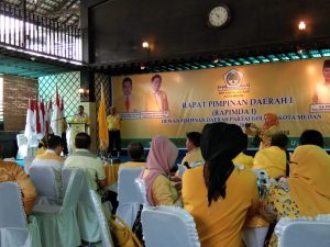 Rapimda Golkar Medan Momentum Strategis Tingkatkan Kerja Partai