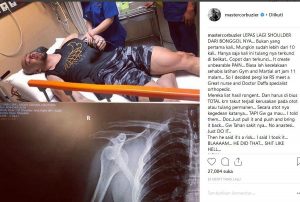 Kecelakaan Saat Olahraga, Tulang Bahu Deddy Corbuzier Bergeser