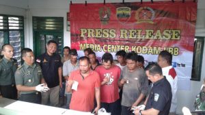 Pesta Narkoba Di Komplek Abdul Hamid, 11 Warga Diringkus Deninteldam I/BB