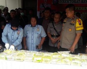 Polda Sumut Ungkap Sindikat Narkoba, 40,5 Kg Sabu Diamankan