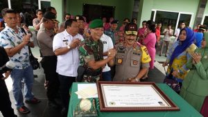 Kunjungi Korem 023 Kawal Samudra, Kapolda Sumut : TNI &Polri Bersinergi NKRI Kuat.