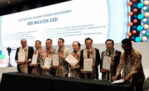 Badan Pelaksana Otorita Pariwisata Danau Toba Dan Tujuh Investor Menandatangani Perjanjian Kerja Sama Investasi