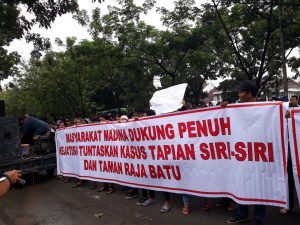 Dugaan Korupsi Di Madina Belum Tuntas, Lipra Sumut Kembali Demo Kejatisu