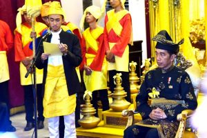 Kesultanan Deli Beri Gelar Adat Untuk Presiden Jokowi