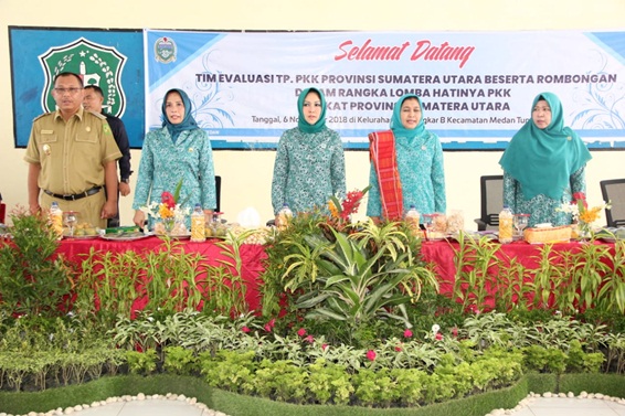 Lomba Hatinya PKK Tingkat Provinsi 2018, Kelurahan Simalingkar B Wakili Kota Medan