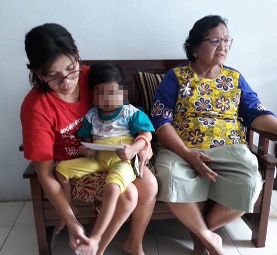 Bantuan Untuk Bocah Pengidap Kelainan Jantung, Emma : Mari Bersama Ringankan Beban Orang yang Membutuhkan