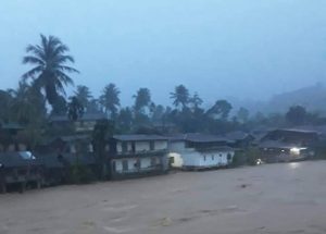 Hujan Deras Dengan Intensitas Lama, Kabupaten Madina Dilanda Banjir dan Longsor