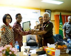 Kelola Rekening Penampungan Uang Titipan Barang Bukti, Kejatisu Jalin Mou Dengan Bank Mandiri