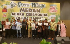 Sebarkan Semangat Peduli Lingkungan, Teh Gelas Gelar Lomba Gapura Hias