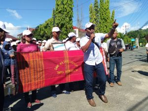 Dukung Kinerja Kejari Sibolga, Gema -Save Kajari Gelar Aksi Damai