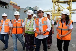Pelindo 1 Sambut Kapal Pertama Yang Bersandar di Tahun 2019