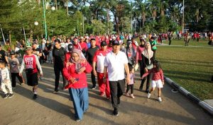 Hadiri CFD, Wali Kota Senam Bersama Ribuan Warga Medan