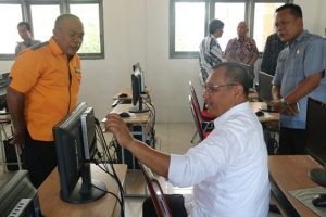 Wakil Wali Kota Tinjau Lokasi Ujian Penerimaan PPPK 2019