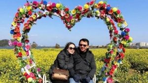 Valentine, Ahok Mesra Dengan Puput, Warganet Doakan Anak Dan Mantan Istri Tegar