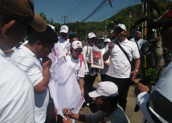 Dukung Kinerja Kajari, Gema Sibolga-Tapteng Gelar Unjuk Rasa Damai