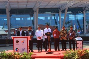 Presiden Jokowi Resmikan Terminal dan Dermaga Pelabuhan Sibolga