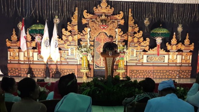 Puncak Hari Raya Nyepi, Ratusan Umat Hindu Gelar Perayaan di Islamic Centre