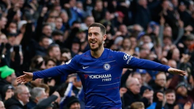 Hazard Tepis Rumor Gabung Real Madrid Musim Depan