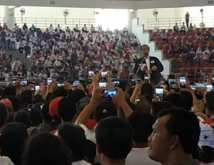 Kampanye di Medan, Jokowi Optimis Menang Besar di Sumut