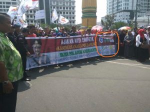 HMI Cabang Medan Protes Pencatutan Logo Pada Aksi Bela Kapoldasu