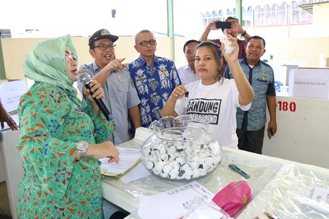 Pembangunan Pasar Kampung Lalang Selesai, Pemko Medan Undi 732 Kios
