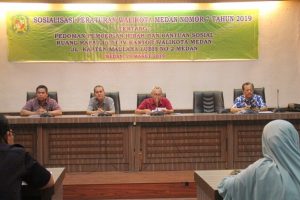 Pemko Medan Sosialisasikan Perwal No.7/2019 Tentang Hibah dan Bantuan Sosial