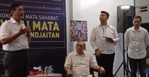 Hadir di Kantor AMPI Sumut, Luhut: Jokowi Adalah Model yang Patut Dicontoh