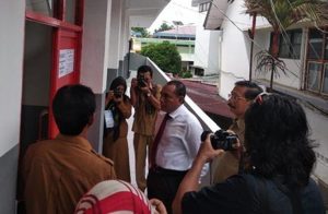 Tinjau Pelaksanaan UNBK SMA, Ini Kata Gubsu Edy Rahmayadi
