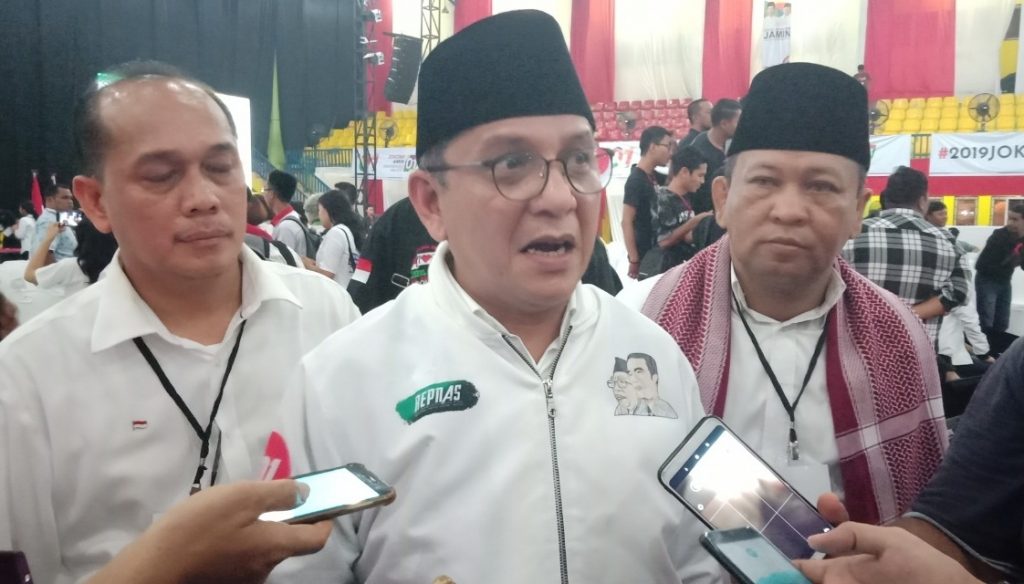 Ditarget Raih 70 Persen, Ketua TKD Sumut : Mohon Doa Dan Dukungan