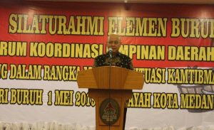 Hadiri Silaturahmi Mayday, Wali Kota Medan Harapkan Kesejahteraan Buruh Semakin Meningkat