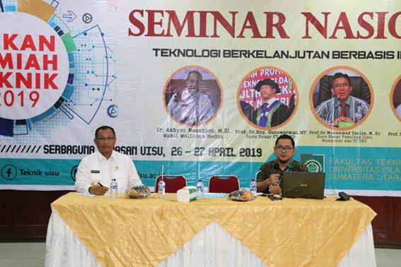 Jadi Keynote Speaker Di Seminar Nasional Teknik, Ini Yang Disampaikan Wakil Wali Kota