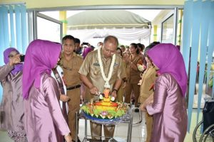 Resmikan Gedung Rawat Inap UPT Puskesmas Desa Pon, Ini Pesan Bupati Sergai