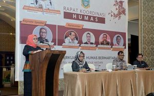 Rakor Kehumasan, Sekdaprov : Peran Humas Penting Untuk Ciptakan Iklim Kondusif