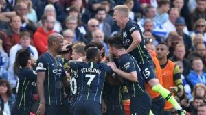 Tundukan Brighton 1-4, Manchester City Raih Gelar Juara Liga Inggris Musim 2018/2019