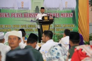 Buka Puasa Bersama Forkopimda, Wali Kota Ingatkan Jaga Kekondusifan Kota Medan
